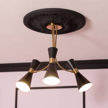 Product of Jigger Aluminium 3 Spotlight Ceiling Lamp