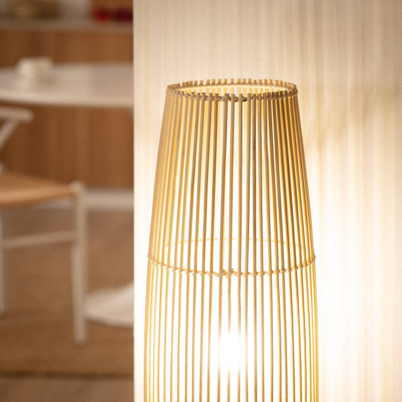 Produit de Lampadaire Bambou Komu