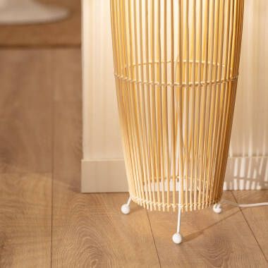 Produit de Lampadaire Bambou Komu