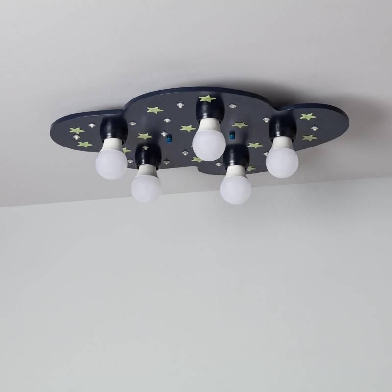 Prodotto da Applique da Soffitto per Bambini Legno Cosmon