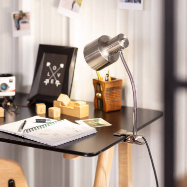 Produit de Lampe de Bureau Flex Métal Agoura avec Pince