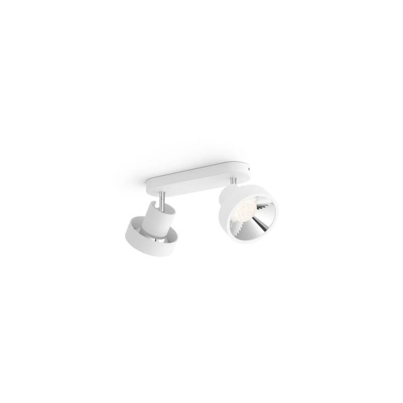 Produit de Plafonnier LED PHILIPS 2 Spots Bukko 4.3W