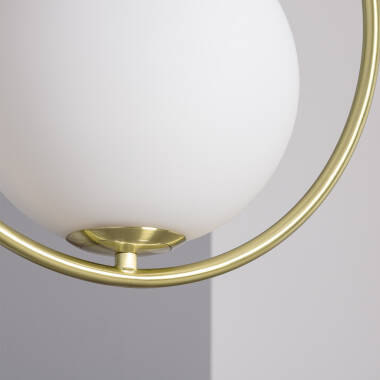 Product van Hanglamp van Metaal en Glas Moonlight Diplo