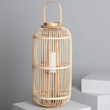 Product of Javea Rattan Portable LED Table Lamp