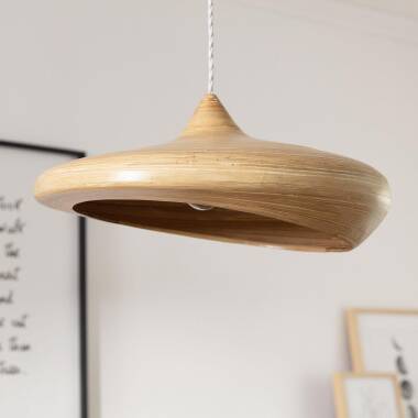 Product of Big Shuka Kero Bamboo Pendant Lamp 