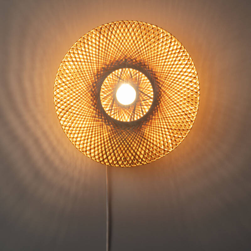 Produkt od Bambusová Stolní Lampa Manen 