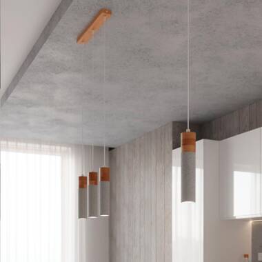 Product of Zane 3 Concrete Pendant Lamp SOLLUX