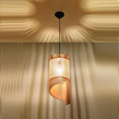 Product van Hanglamp Alexia Hout SOLLUX