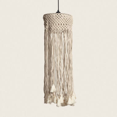 Produit de Suspension Macramé de Coton Hupa 