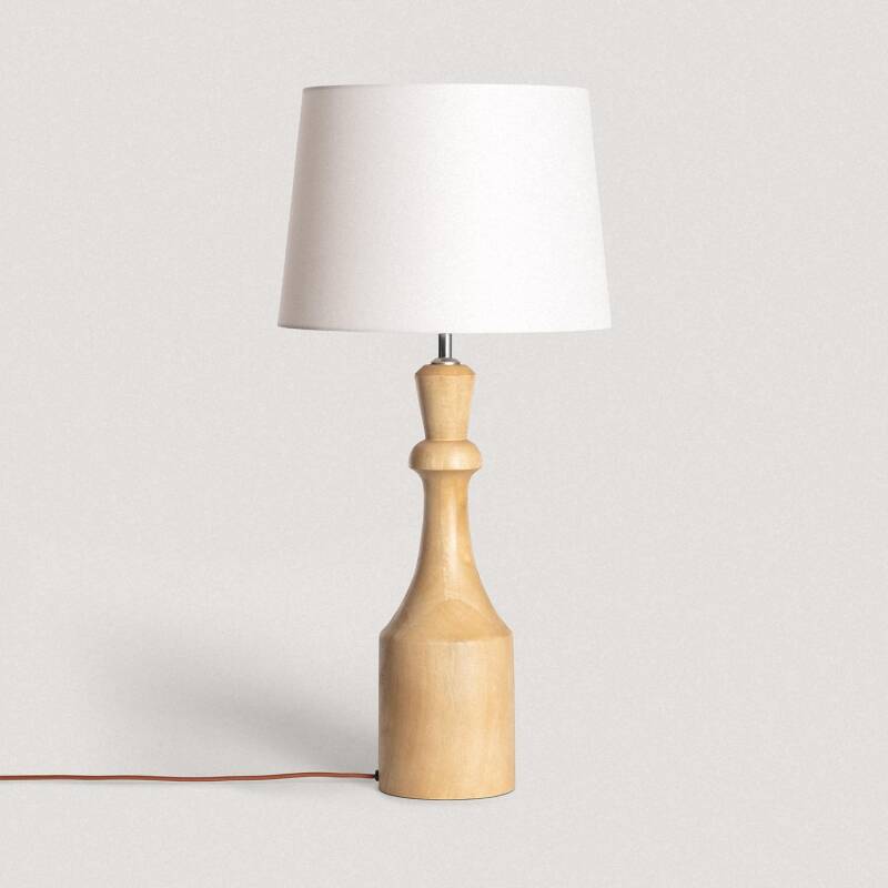 Produkt von Tischlampe aus Holz Marala ILUZZIA 