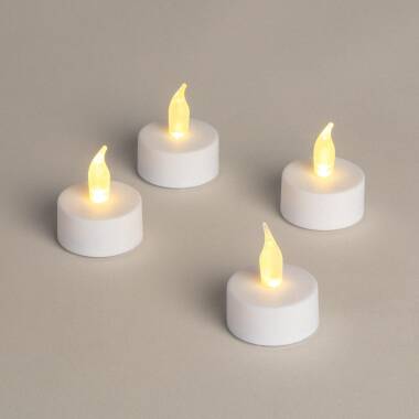 Produit de Pack 4 Bougies LED Mini à Piles Hobley