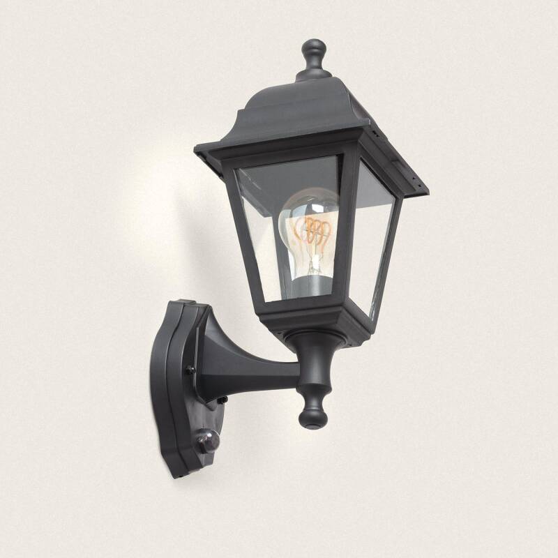 Product of Sennen Outdoor PC & Glass Wall Lamp with in Black 