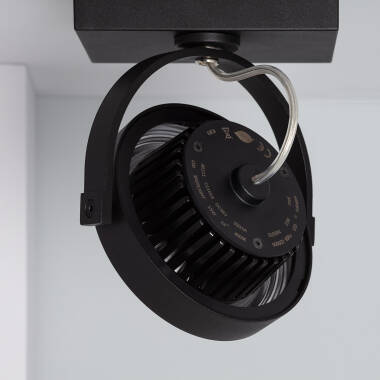 Product van LED Spot 15W Opbouw Richtbaar AR111 Black Dimbaar Cree 