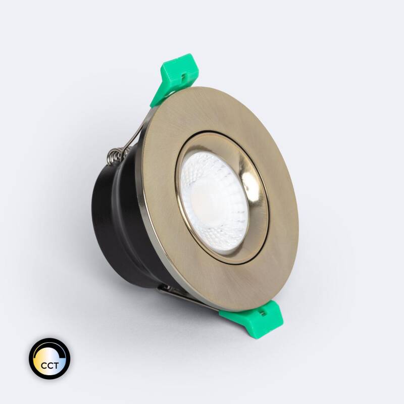 Product of 5-8W Round Dimmable Fire Rated IP65 LED Downlight Ø 65 mm Cut-out Design Adjustable