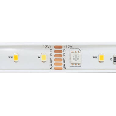 Product van Kit LED  Strip RGBWW 12V 72LED/m 5m WiFi IP65 in te korten 12.5cm