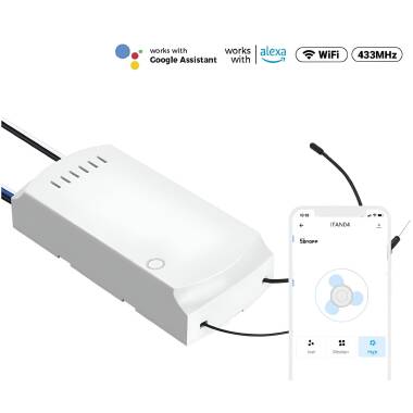 WiFi Controller for AC Ceiling Fan SONOFF iFan04-H