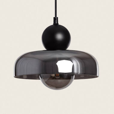 Cailin Metal & Glass Pendant Lamp