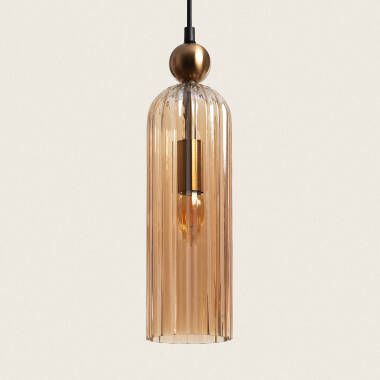 Hanglamp Metaal en Glas Cheryl