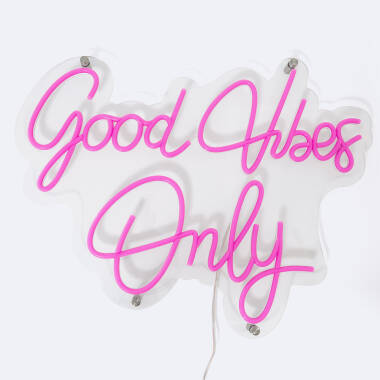 Neonový Nápis „Good Vibes Only“