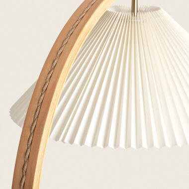 Product van Staande Lamp van Hout Luanda