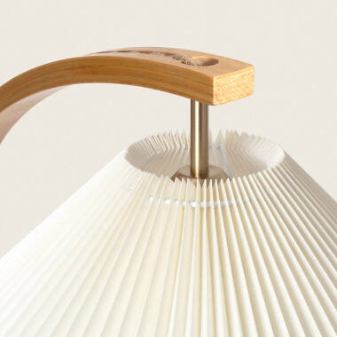 Product van Staande Lamp van Hout Luanda