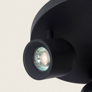 Product van Plafondlamp Rond Richtbaar van Aluminium 3-Spots Caleb