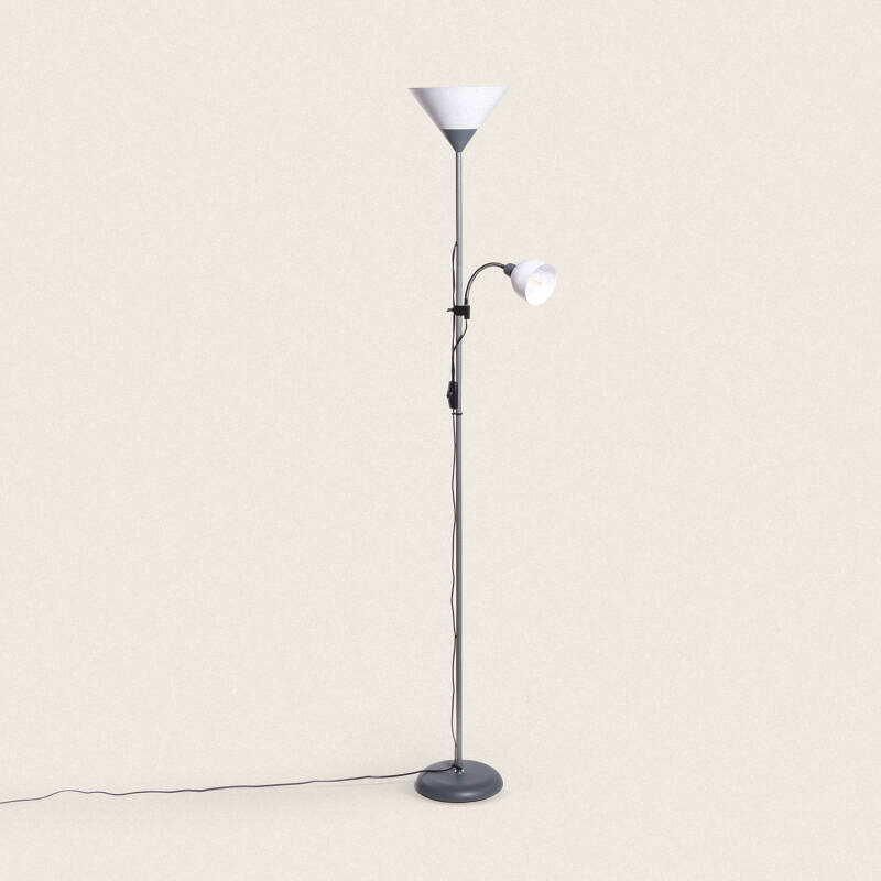 Product van Staande Lamp Metaal met Leeslamp Ander