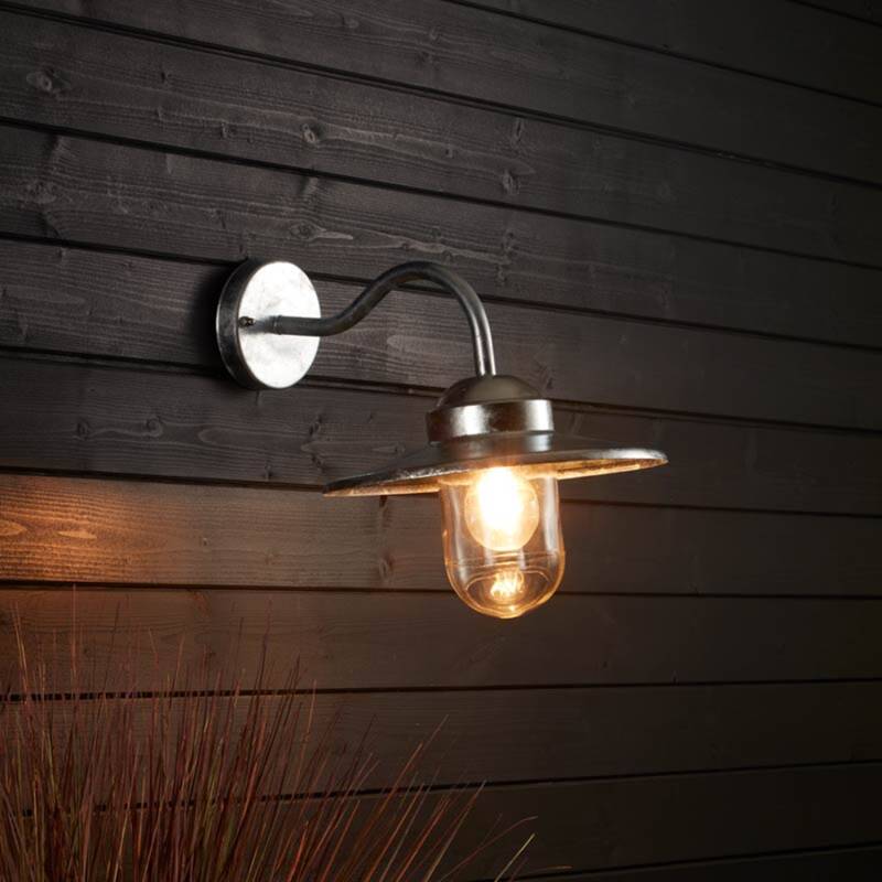 Product of Perth Galvanised Steel Outdoor LED Wall Lamp 