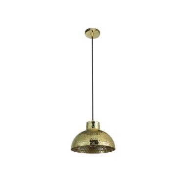 Hammered Gold/Silver Pendant Lamp