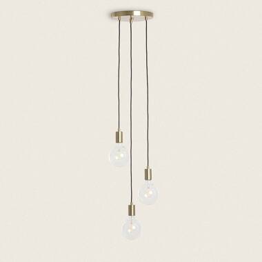 Laton Cascade Metal 3 Spotlight LED Pendant Lamp