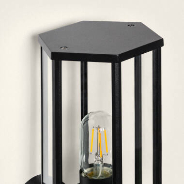 Product of Harlech Aluminium & Glass Outdoor Wall Lamp 