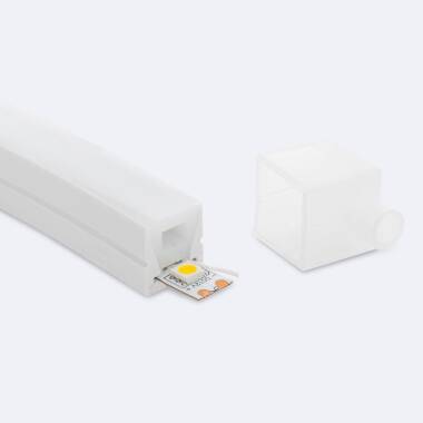 Tube Silicone LED Flex Encastré pour Ruban jusqu'à 8 mm BL1616