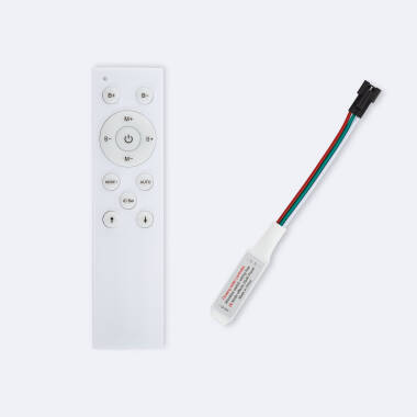 Controller Dimmer LED einfarbig digital 12-24V DC mit RF-Steuerung