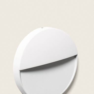 Prodotto da Applique da Parete per Esterni LED 3W CCT Selezionabile Superficie Circolare Jade