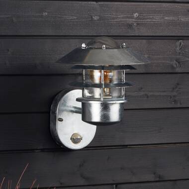 Product Stage Outdoor Stainless Steel Wall Lamp with PIR Sensor