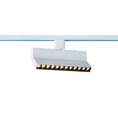 Faretto Lineare LED Binario Monofase 12W Regolabile CCT Elegant Optic Bianco