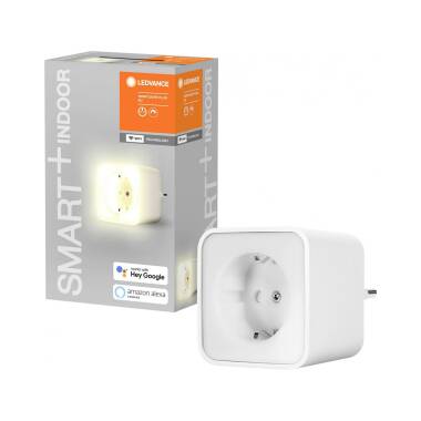 Produkt von Steckdose mit integriertem Licht Typ F Schuko Smart + WiFi aufbau LEDVANCE 4058075570993