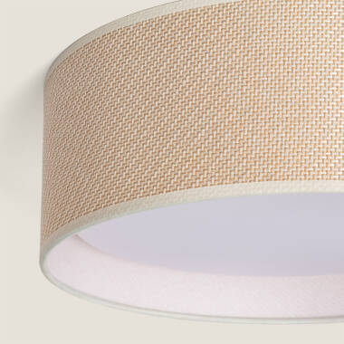 Product of Rufus Round Rattan Ceiling Lamp Ø360