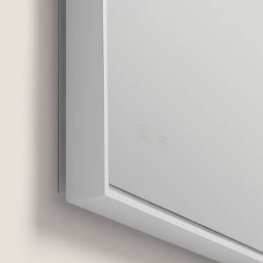 Produit de Miroir Salle de Bain avec Éclairage LED Anti-buée 70x50 cm Maia