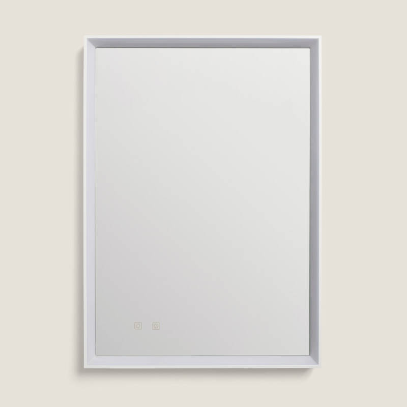 Prodotto da Specchio da Bagno con Luce LED e Antiappannamento 80x60 cm Maia