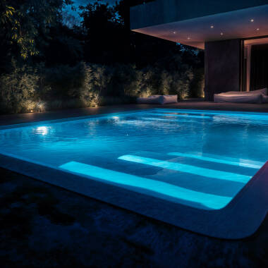 Produit de Spot LED Piscine en Saillie Submersible 12V DC IP68 35W 