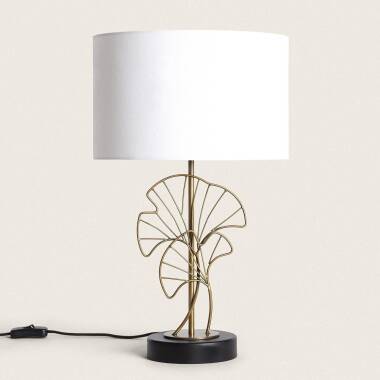 Product of Palm Metal Table Lamp 