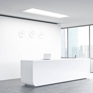 Prodotto da Pannello LED 120x30 cm 42W 4000 lm Regolabile PHILIPS Xitanium con Scatola di Connessione Rapida e Cavo di Sicurezza