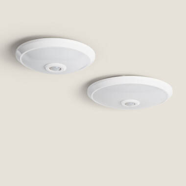 Product of 8W Design LED Ceiling Panel with PIR Movement & Twilight Sensor 