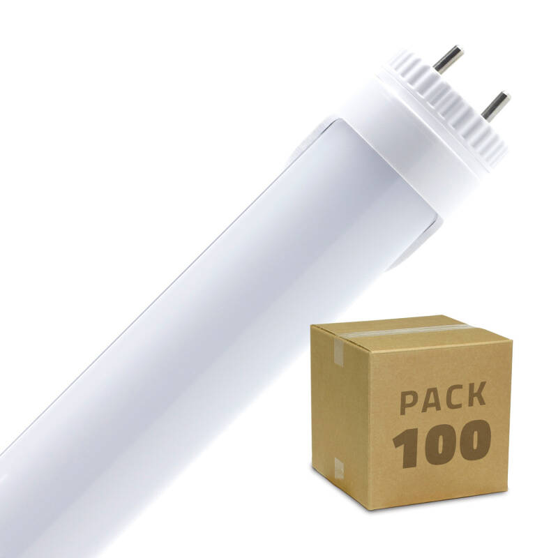 Produit de Tube LED T8 G13 120cm 18W 120lm/W Aluminium Connexion Latérale Blanc Froid (Pack 100 unités)