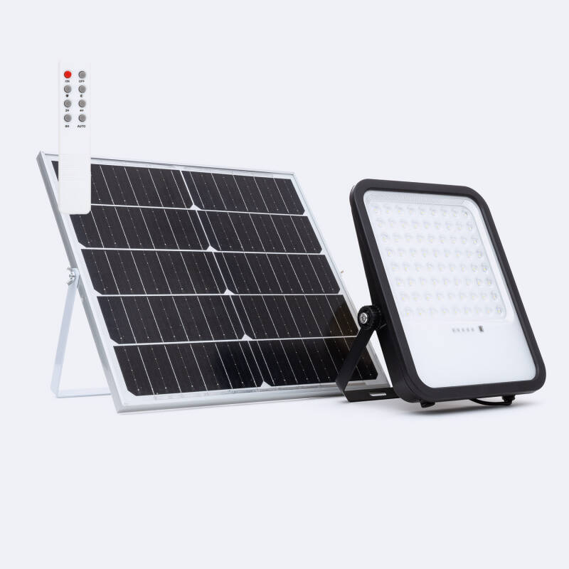 Produkt von LED Flutlichtstrahler Solar Außen Nurda 25W 2700 lm IP65 mit Fernbedienung