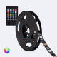 Prodotto da Kit Strisica LED RGB 5V DC 24LED/m con USB per Televisione 2m IP20