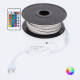 Product van Rol  RGB LED Strip  220V AC 192 LED/m Breedte 14 mm 25 Meter IP65 Soldeerbaar om de 10 cm