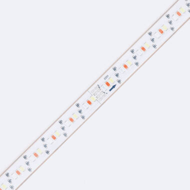 Product van Rol  RGB LED Strip  220V AC 192 LED/m Breedte 14 mm 25 Meter IP65 Soldeerbaar om de 10 cm