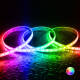 Product van Rol  RGB LED Strip  220V AC 192 LED/m Breedte 14 mm 25 Meter IP65 Soldeerbaar om de 10 cm